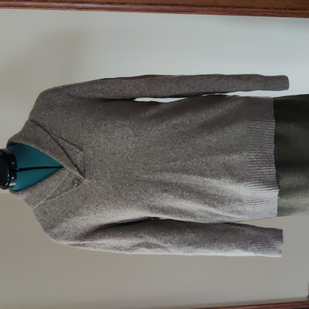 Joseph Abboud brown wool sweater size XL
